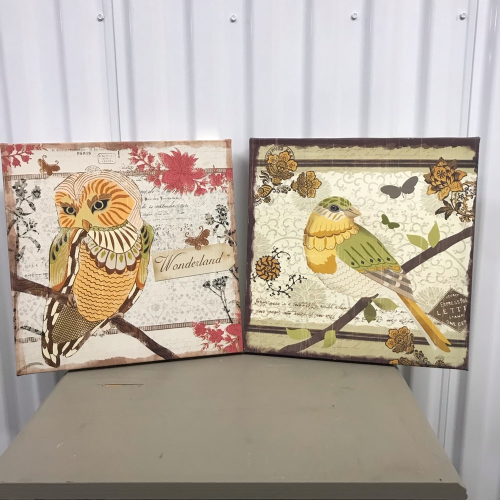Canvas Bird Prints